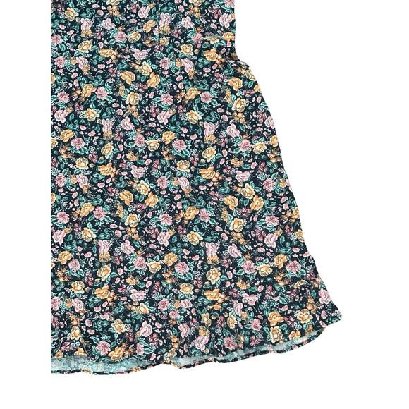 Old Navy Fit & Flare Sleeveless Floral Print Linen Blend Cami Dress XXL Bohemian - Picture 7 of 13